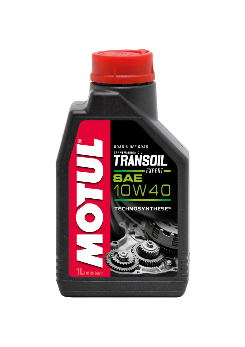 Motul 1L Powersport TRANSOIL Expert SAE 10W40 Technosynthese Fluid for Gearboxes.