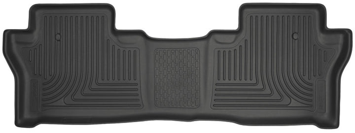 Husky Liners 2016 Honda Pilot WeatherBeater 2nd Row Black Floor Liners.