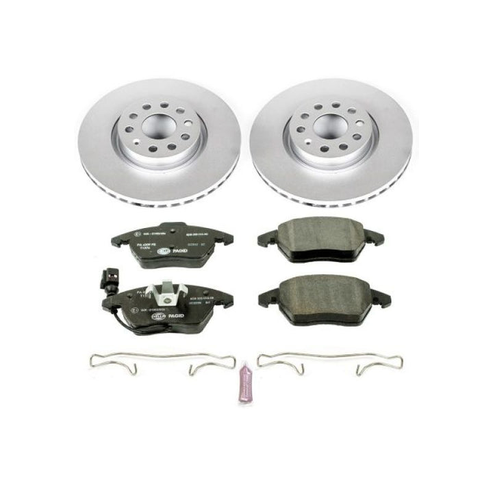 Power Stop 06-13 Audi A3 Front Euro-Stop Brake Kit.