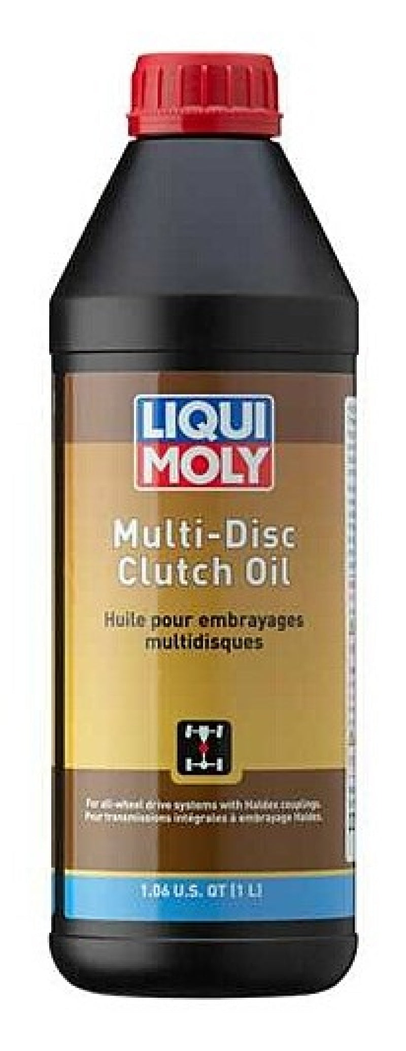 LIQUI MOLY 1L Multi-Disc Clutch Gear Oil (Specifically for Haldex AWD/Quattro/4Motion).