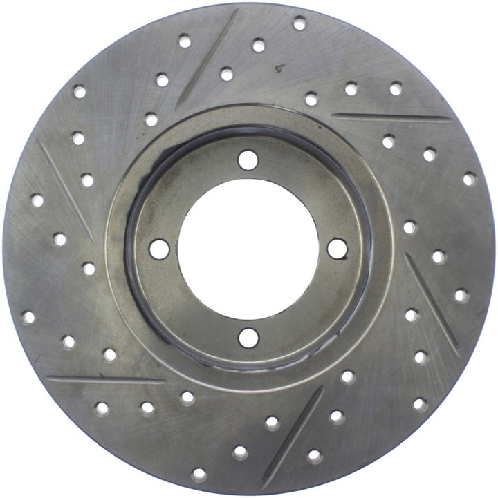 StopTech Slotted & Drilled Sport Brake Rotor.