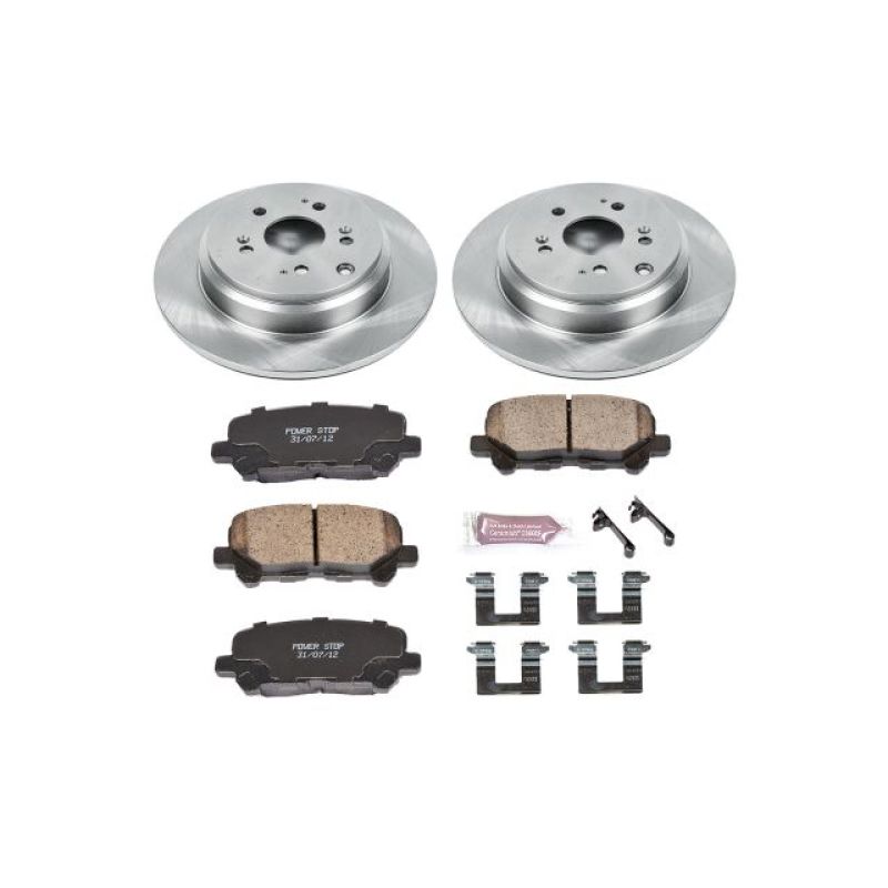 Power Stop 07-13 Acura MDX Rear Autospecialty Brake Kit.