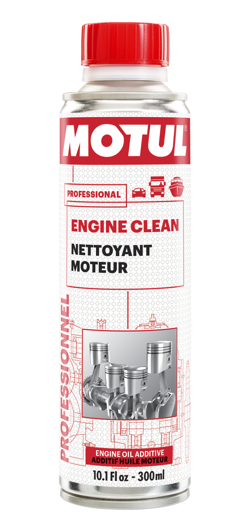 Motul 300ml Engine Clean Auto Additive.