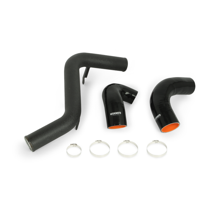 Mishimoto 2013+ Ford Focus ST Hot Side Intercooler Pipe Kit - Wrinkle Black.