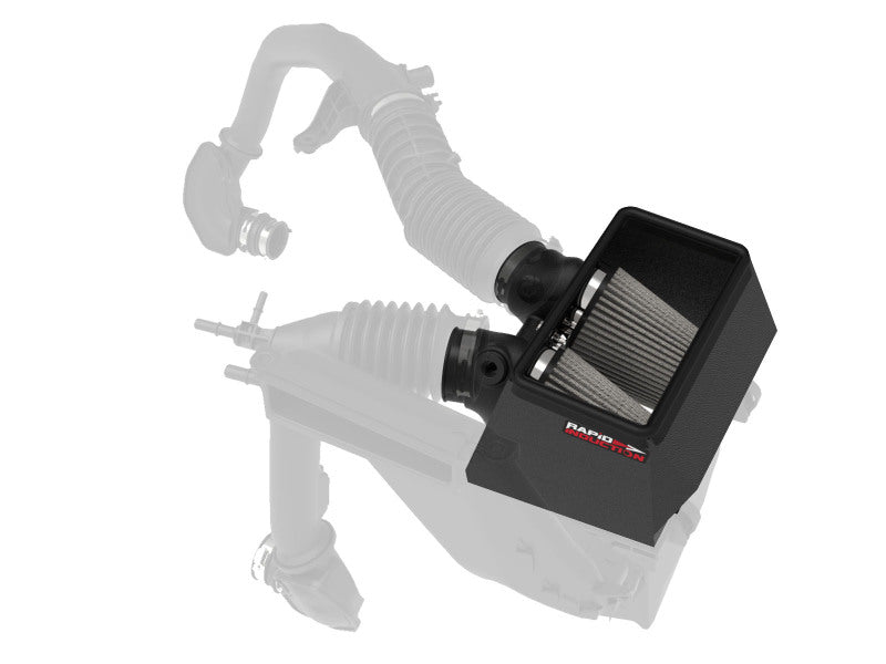 Rapid Induction Cold Air Intake System w/Pro Dry S Filter 19-20 Ford Edge V6 2.7L (tt).