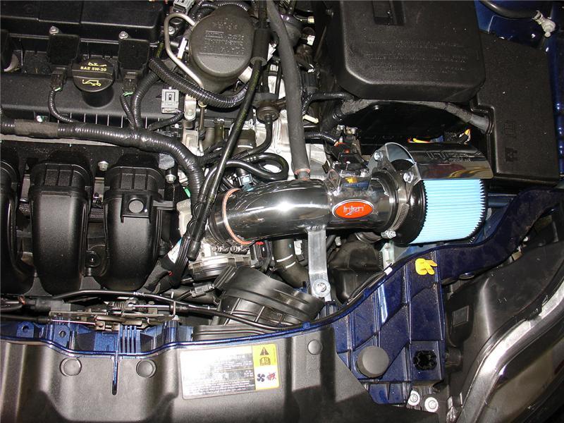 Injen 12 Ford Focus 2.0L 4cyl Polished Air Intake w/MR Tech, Web Nano-Fiber Dry Filter & Heat Shield.