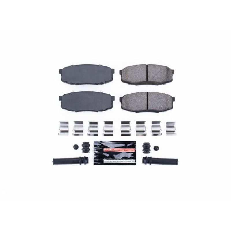 Power Stop 08-11 Lexus LX570 Rear Z23 Evolution Sport Brake Pads w/Hardware.