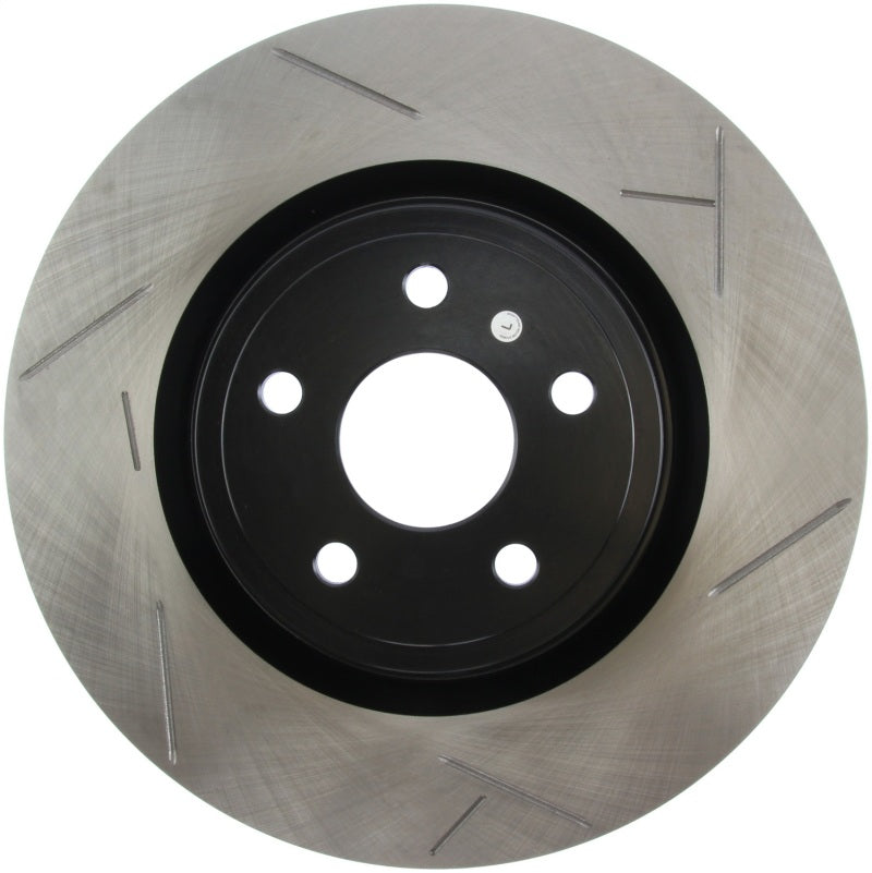 StopTech 12-18 Jeep Grand Cherokee SRT8 (380mm Front Disc) Front Left Slotted Sport Brake Rotor.