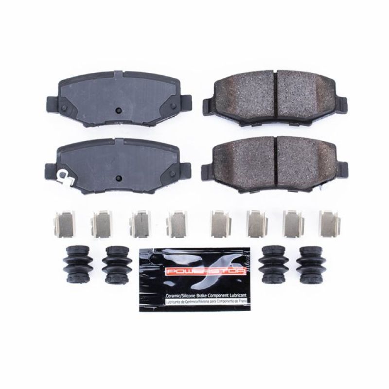 Power Stop 07-11 Dodge Nitro Rear Z23 Evolution Sport Brake Pads w/Hardware.