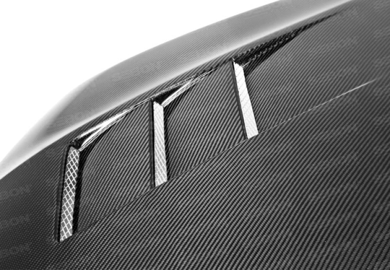 Seibon 12-13 Honda Civic 2dr TS-Style Carbon Fiber Hood.