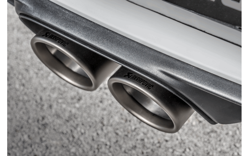 Akrapovic 2018 Porsche 911 GT3 (991.2) Slip-On Race Line (Titanium) w/Titanium Tail Pipe Set.