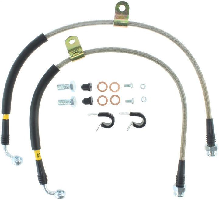 StopTech 97-05 Ford F-150 Stainless Steel Front Brake Lines.