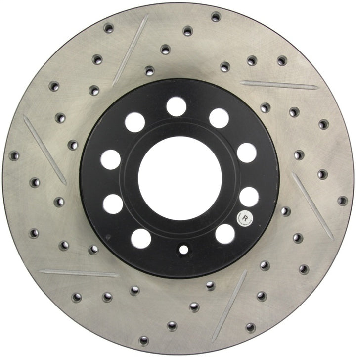 StopTech Slotted & Drilled Sport Brake Rotor.