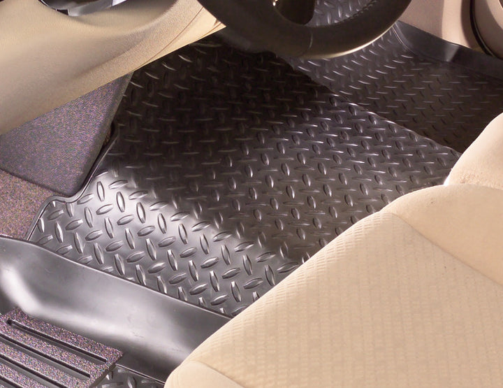 Husky Liners 87-96 Ford Truck/80-96 Bronco (Auto Trans.) Classic Style Center Hump Black Floor Liner.