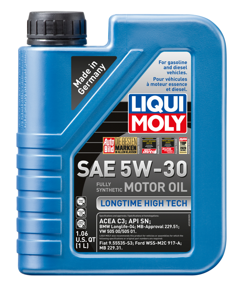 LIQUI MOLY 1L Longtime High Tech Motor Oil SAE 5W30.