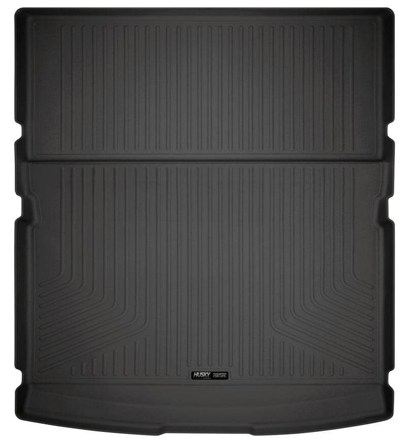 Husky Liners 18-22 Ford Expedition Max WeatherBeater Black Rear Cargo Liner (Behind 3rd Row Seat).