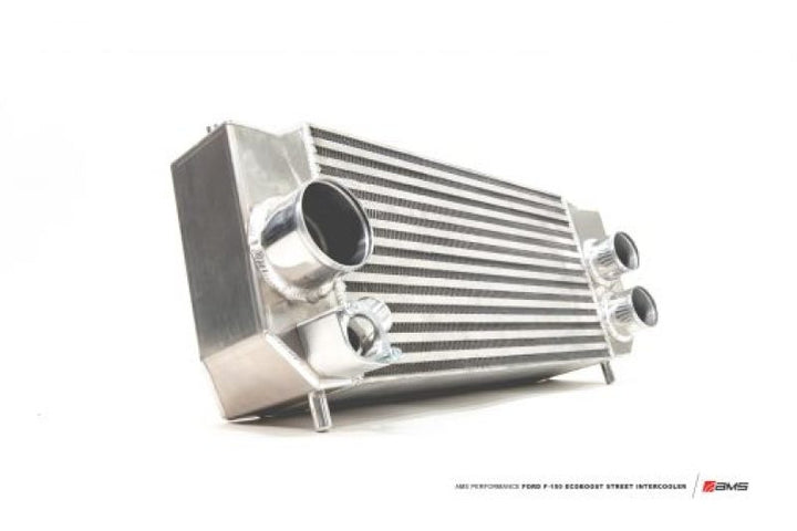 AMS Performance 2015+ Ford F-150 2.7L/3.5L / 17-19 Ford Raptor 3.5L 5.5in Thick Intercooler Upgrade.