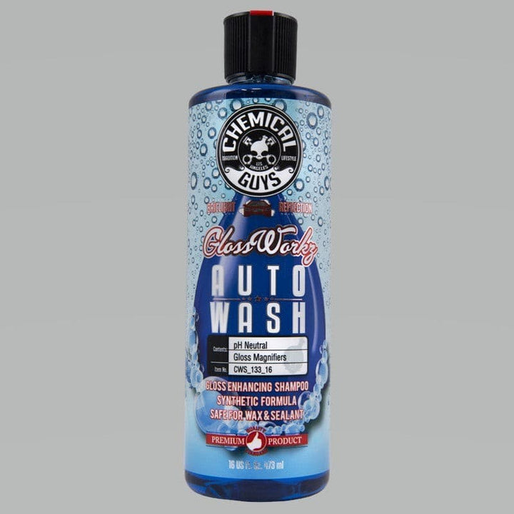Chemical Guys Glossworkz Gloss Booster & Paintwork Cleanser Shampoo - 16oz.