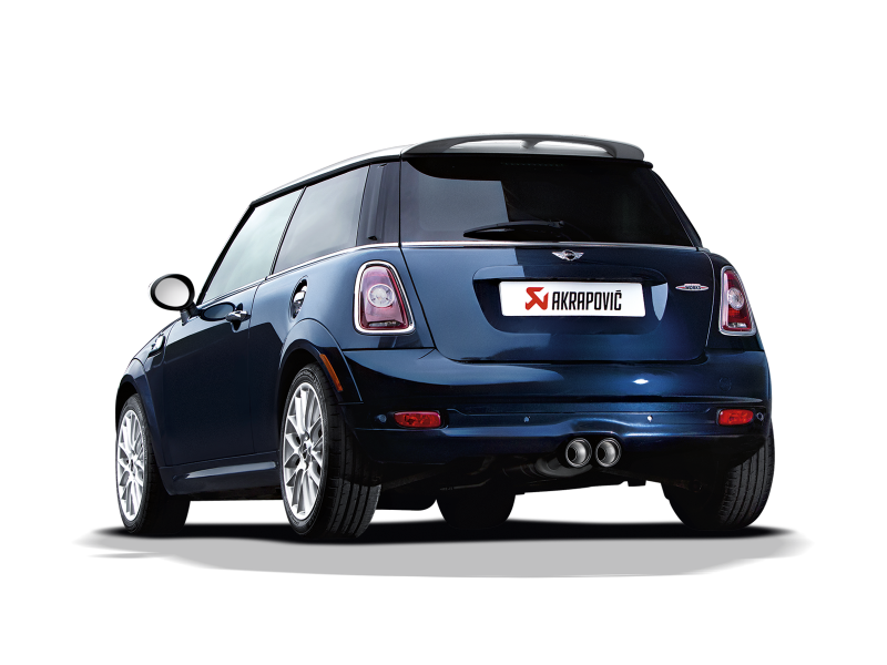 Akrapovic 07-14 MINI Cooper S (R56) / Cooper S Cabrio (R57) Evolution Line Cat Back (SS) (Req. Tips).