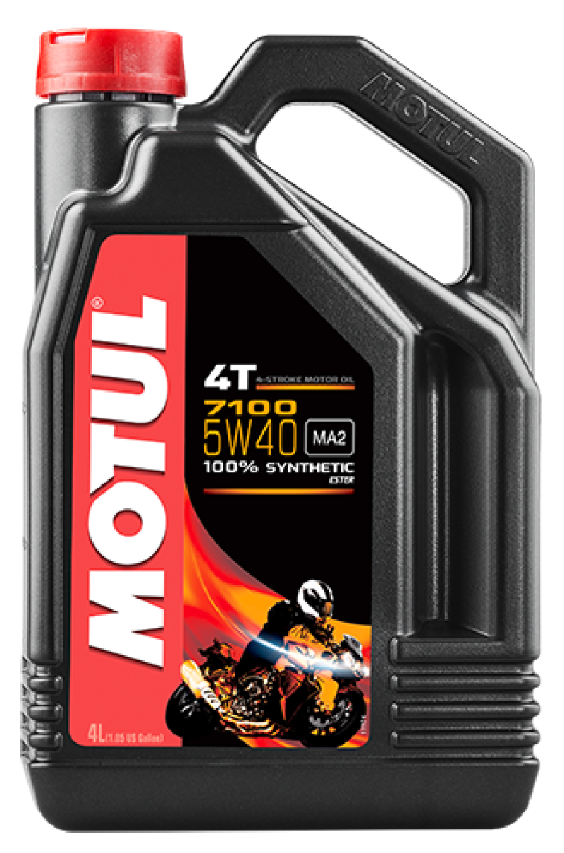 Motul 4L 7100 Synthetic Motor Oil 5W40 4T.