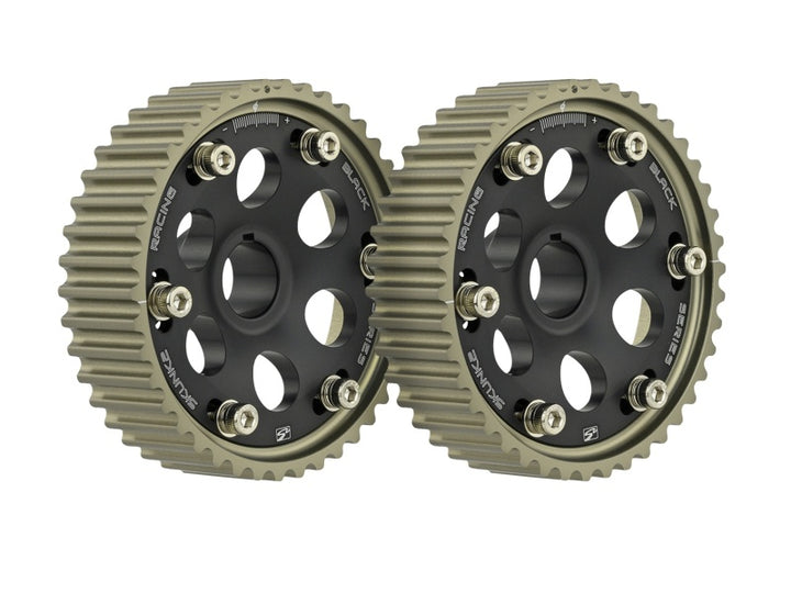 Skunk2 Pro-Series Honda H22/F20B DOHC VTEC Cam Gears (Black).