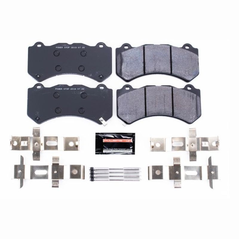 Power Stop 16-19 Cadillac ATS Front Track Day Brake Pads.