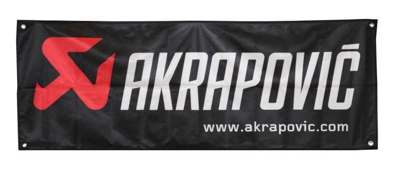 Akrapovic Flag size 140 X 52.