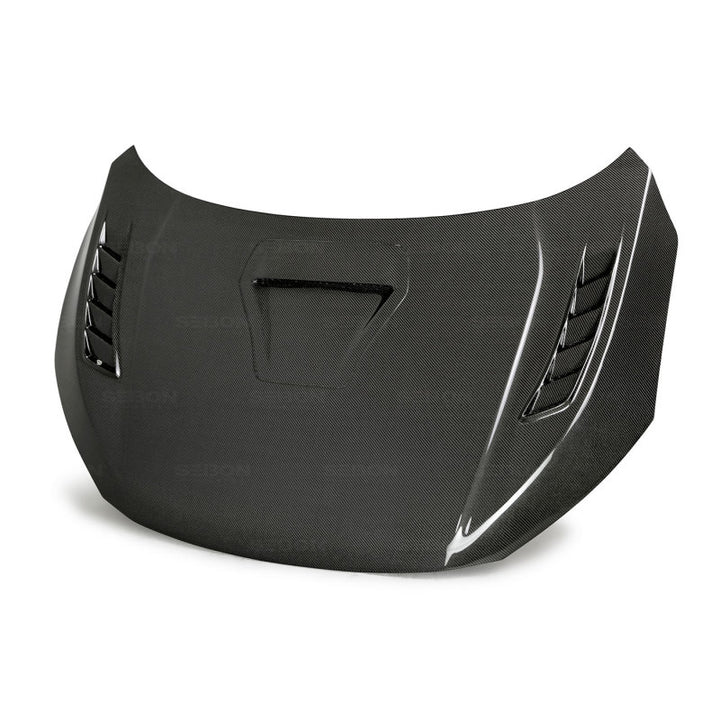 Seibon 17-20 Honda Civic Type-R (FK8) TSII Style Carbon Fiber Hood.