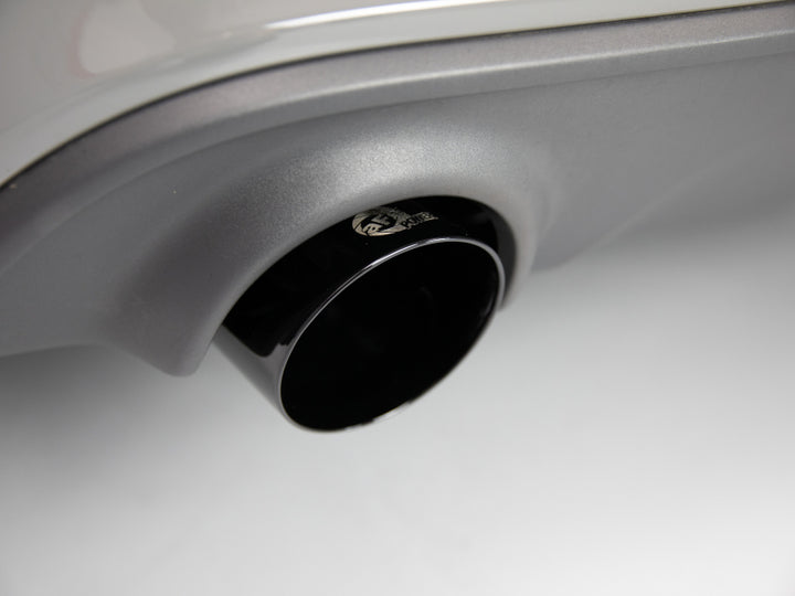 aFe MACH Force-XP 4-1/2in Black OE Replacement Exhaust Tips - 15-19 Dodge Charger/Hellcat.
