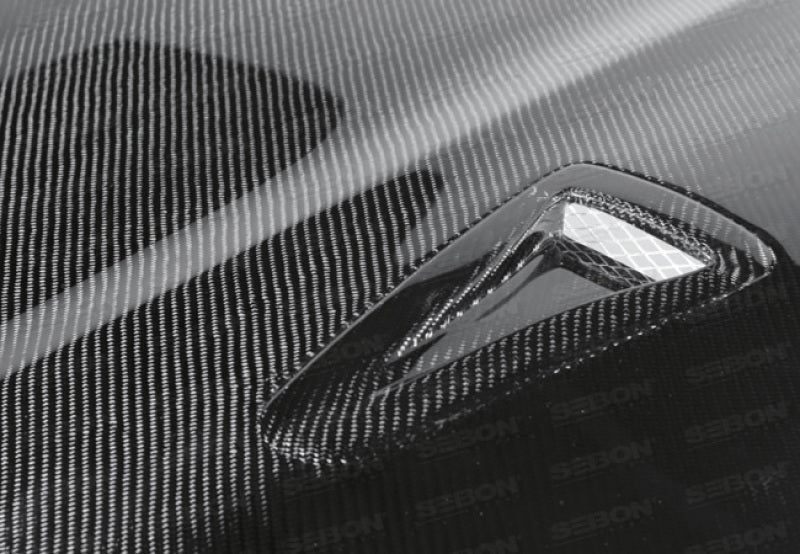 Seibon 09-10 Nissan 370Z / Fairlady Z (Z34) GTR Carbon Fiber Hood.