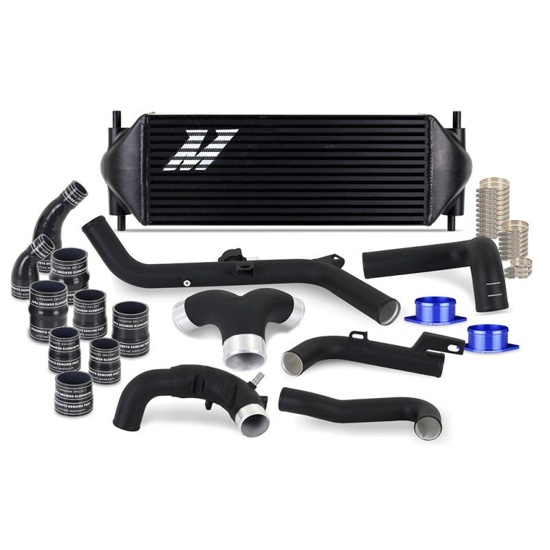 Mishimoto 21+ Bronco 2.7 Stock Location INT Kit MWBK Pipes BK Cooler.