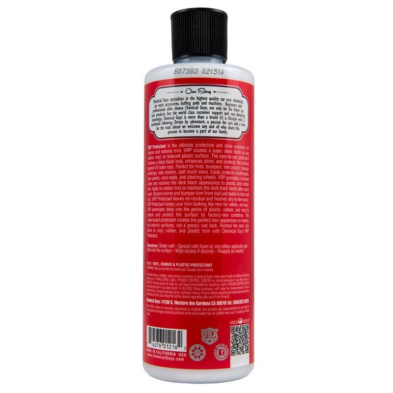 Chemical Guys VRP (Vinyl/Rubber/Plastic) Super Shine Dressing - 16oz.