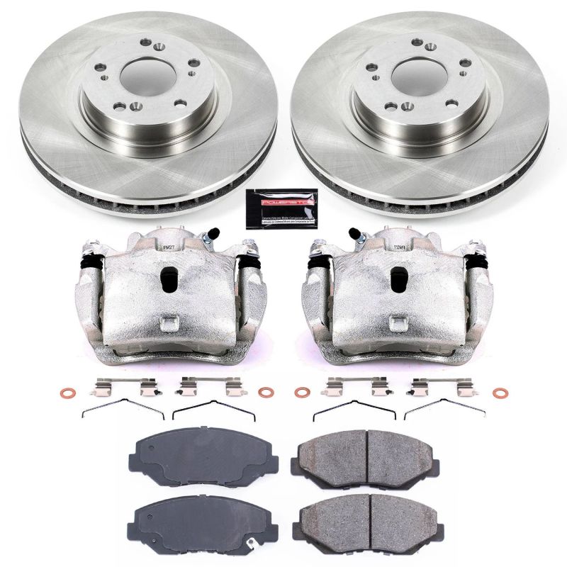 Power Stop 13-15 Acura ILX Front Autospecialty Brake Kit w/Calipers.