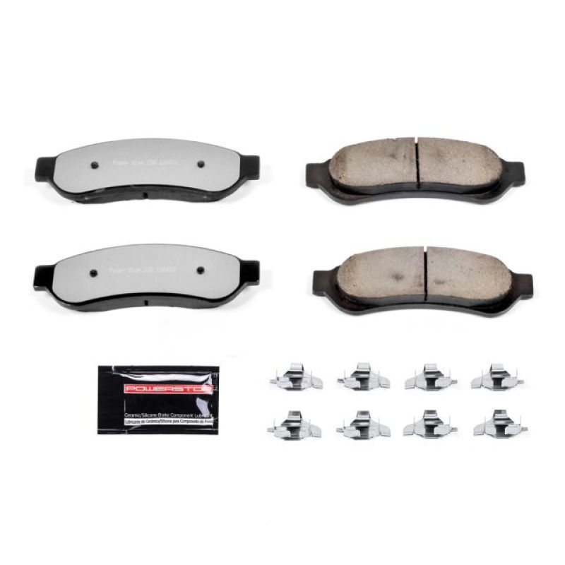 Power Stop 07-10 Ford F-250 Super Duty Rear Z36 Truck & Tow Brake Pads w/Hardware.