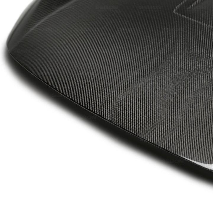 Seibon 17-20 Honda Civic Type-R (FK8) TSII Style Carbon Fiber Hood.