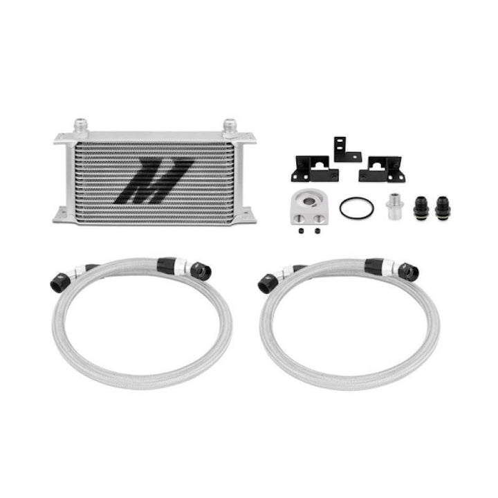 Mishimoto 07-11 Jeep Wrangler JK Oil Cooler Kit - Silver.