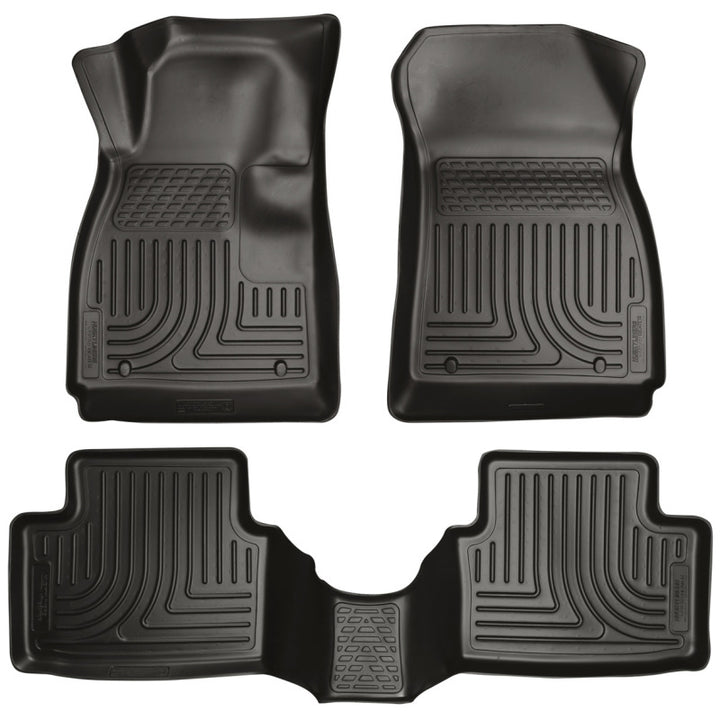 Husky Liners 13-14 Buick Encore WeatherBeater Black Front/2nd Row Floor Liners.