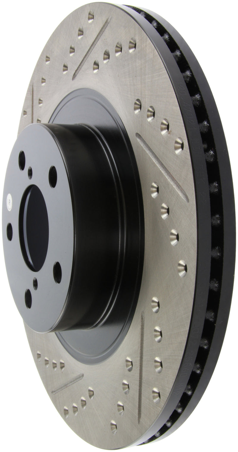 StopTech Slotted & Drilled Sport Brake Rotor.