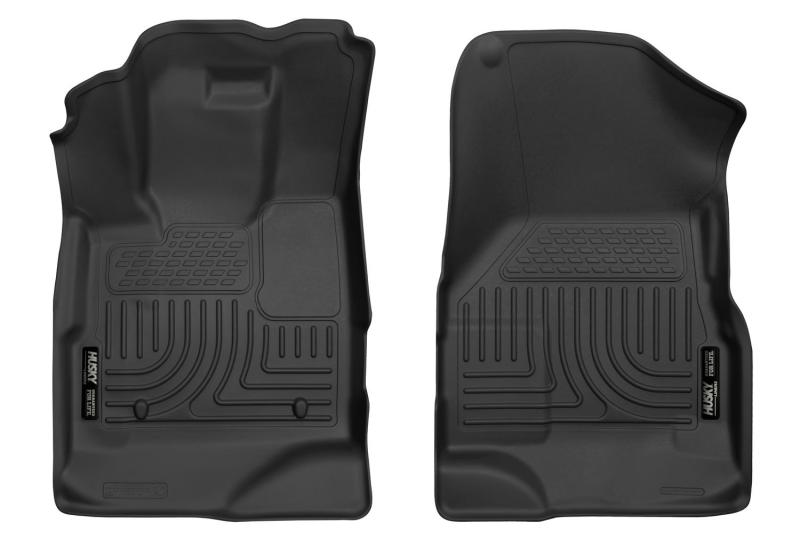 Husky Liners 10-17 GM Equinox/Terrain X-Act Contour Front Black Floor Liners.