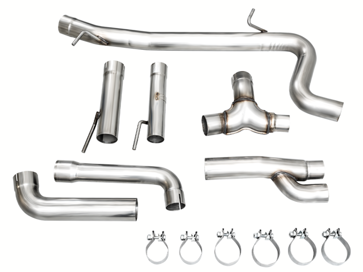 AWE Tuning Audi 22-23 8Y RS3 Cat-Back Track Edition Exhaust System - No Tips.