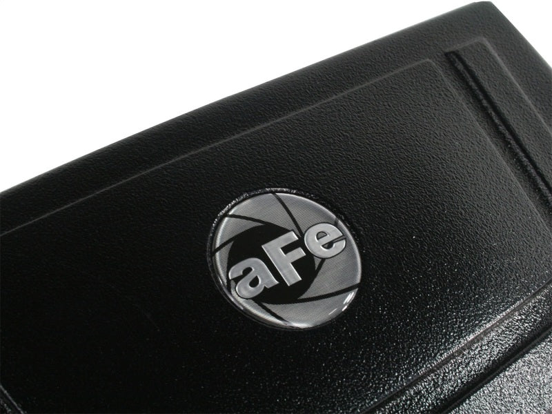 aFe MagnumFORCE Intake System Cover, Black, 2015 Ford F-150 Ecoboost V6 2.7L/3.5L (tt).