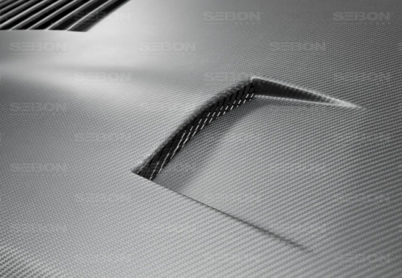 Seibon 09-10 Nissan GTR R35 GT-Dry Carbon Fiber Hood.