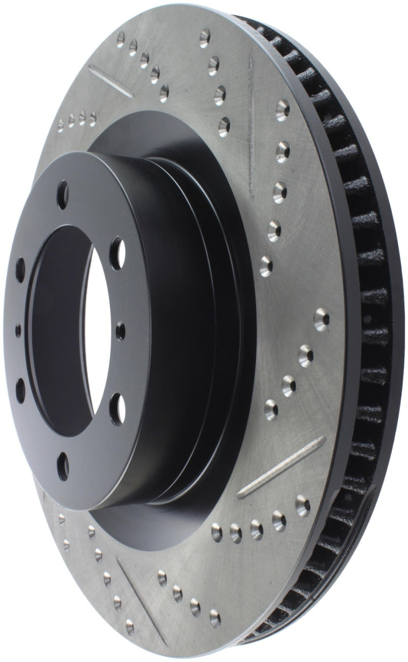 StopTech Slotted & Drilled Sport Brake Rotor.