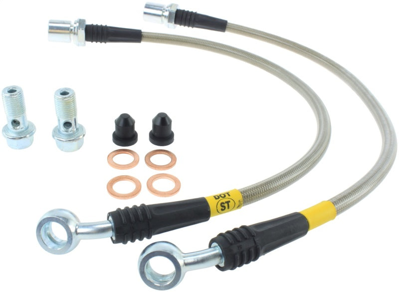 StopTech 95-06 Lexus LS Stainless Steel Rear Brake Lines.