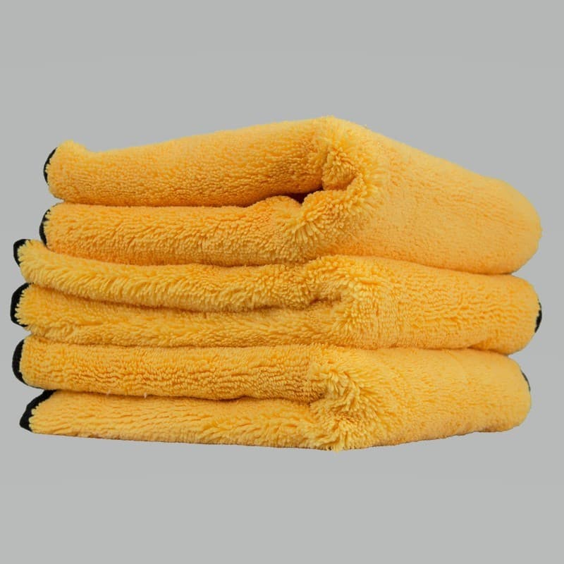 Chemical Guys Professional Grade Microfiber Towel w/Silk Edges - 16in x 16in - 3 Pack.