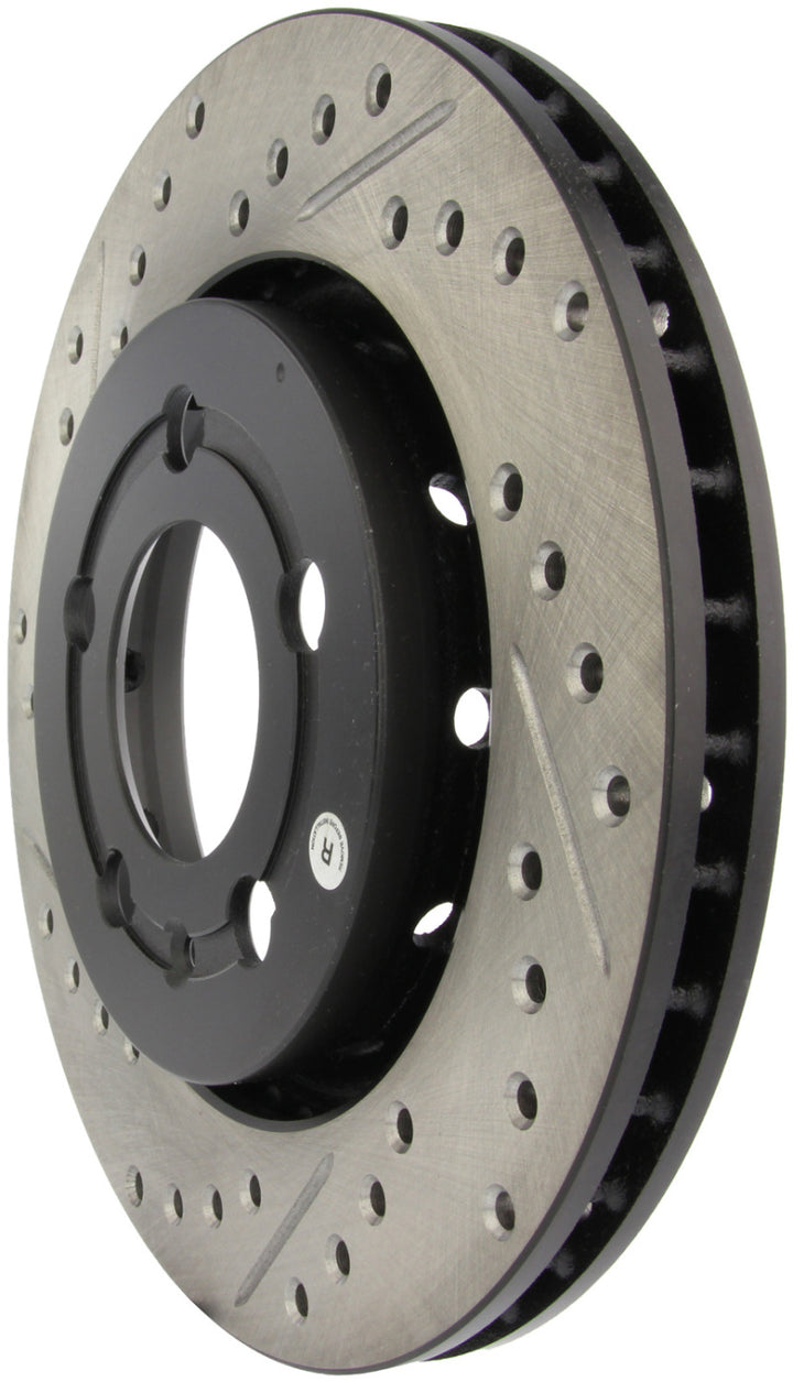 StopTech Slotted & Drilled Sport Brake Rotor.