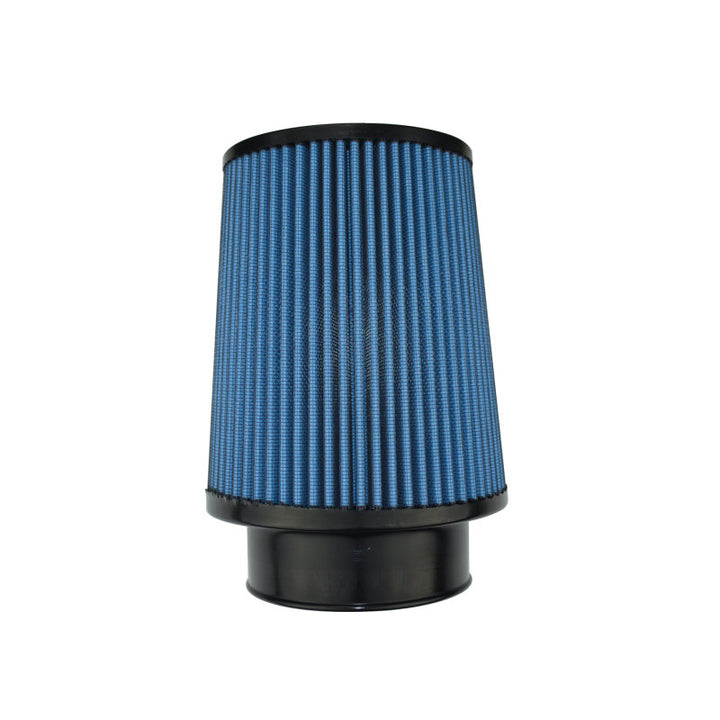 Injen NanoWeb Dry Air Filter 8.5x5.63in Oval ID / 9.92x7.17in OD / 5.7in Height / 6.865x 4.115in Top.