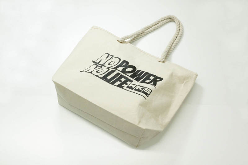 HKS No Power No Life Canvas Tote Bag.