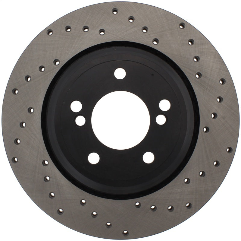 StopTech 01-07 BMW M3 (E46) / 00-04 M5 (E39) Drilled Left Rear Rotor.