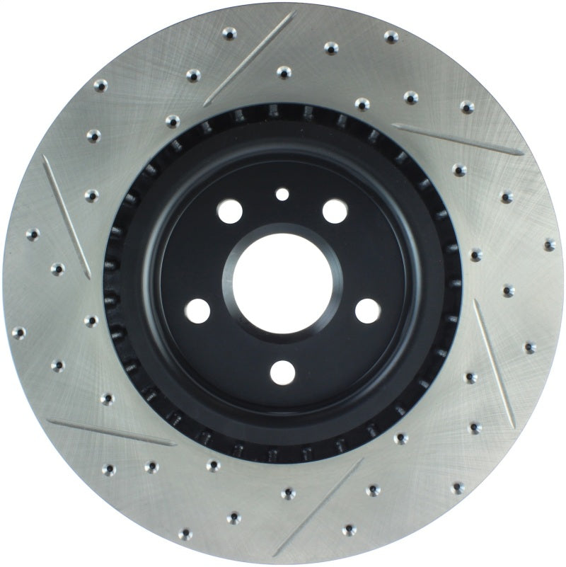 StopTech Slotted & Drilled Sport Brake Rotor.